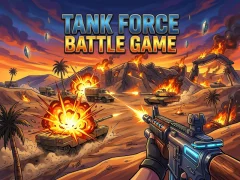 Spēle Tank Force Battle Game online