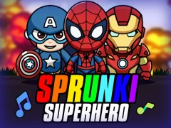 Spēle Sprunki SuperHero online