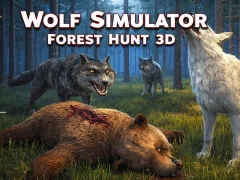 Spēle Wolf Simulator Forest Hunt 3D online