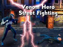 Spēle Venom Hero Street Fighting online