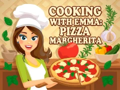Spēle Cooking with Emma Pizza Margherita online