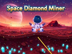 Spēle Space Diamond Miner online