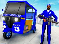 Spēle Police Auto Rickshaw Taxi online
