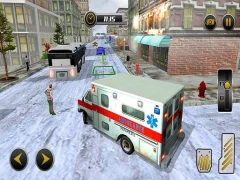 Spēle Modern city ambulance simulator online