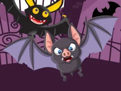 Spēle Scary Midnight Hidden Bats online