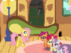 Spēle Fluttershy's Bunny Rescue online