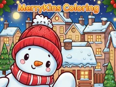 Spēle MerryKins Coloring online