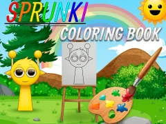 Spēle Sprunki Coloring Book online
