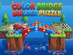 Spēle Color Bridge Builder Puzzle online