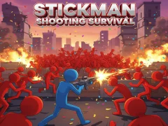 Spēle Stickman Shooting Survival online