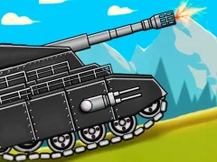 Spēle Tank Fury: Boss Battle 2D online