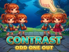 Spēle Contrast Odd One Out online