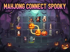 Spēle Mahjong Connect Spooky online