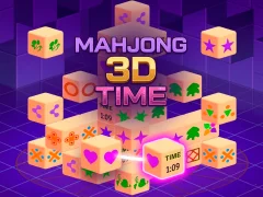 Spēle Mahjong 3D Time online