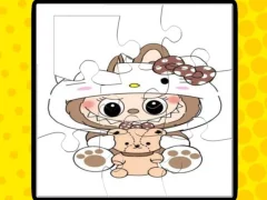 Spēle Labubu Jigsaw Puzzles for Kids Game online