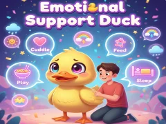 Spēle Emotional Support Duck online