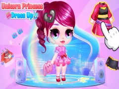 Spēle Unicorn Princess Dress Up online
