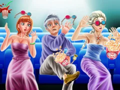 Spēle Ice Family Movie Night online