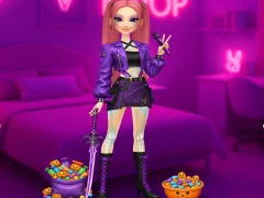 Spēle K-Pop Halloween Dress Up online