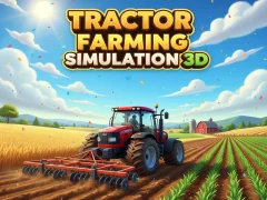 Spēle Tractor Farming Simulation 3D online