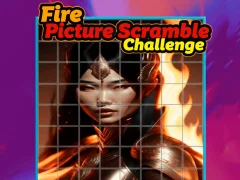 Spēle Fire Picture Scramble Challenge online