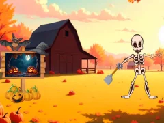 Spēle Find Candy Pumpkin Field Escape online