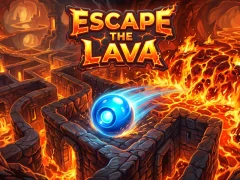 Spēle Escape the lava online