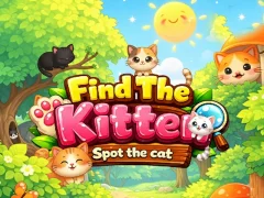Spēle Find the Kitten Spot the Cat online