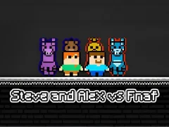 Spēle Steve and Alex vs Fnaf online