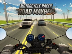Spēle Motorcycle Racer: Road Mayhem online