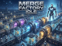 Spēle Merge Factory Idle online