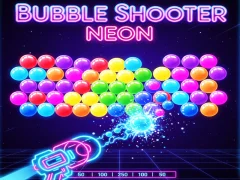 Spēle Bubble Shooter Neon online