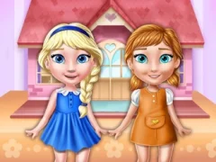 Spēle Ellie And Annie Doll House online