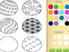 Spēle Easter Eggs Coloring Book for Kids online