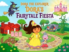 Spēle Dora The explorer Dora's Fairytale Fiesta online