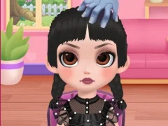 Spēle Hair Salon and Dress Up Girl online