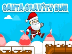 Spēle Santa Gravity Run online