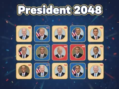 Spēle President 2048 online