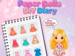 Spēle Paper Dolls DIY Diary online