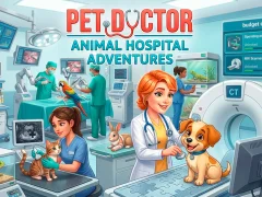 Spēle Pet Doctor Animal Hospital Adventure online