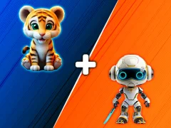 Spēle Animals Mix Up AI Hybrid online