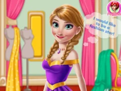 Spēle Ice Princess Modeling Carrer online