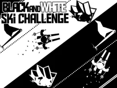 Spēle Black and White Ski Challenge online