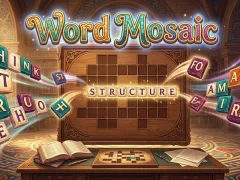 Spēle Word Mosaic online