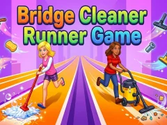 Spēle Bridge Cleaner Runner Game online