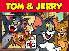 Spēle Tom & Jerry Jigsaw Puzzle online
