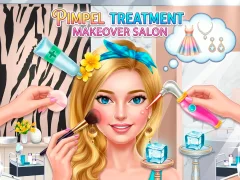 Spēle Pimple Treatment Makeover Salon online