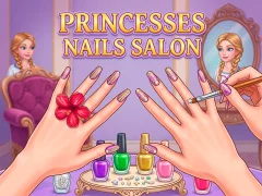 Spēle Princesses Nails Salon online