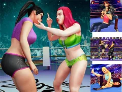 Spēle Women Wrestling Fight Revolution Fighting online