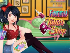 Spēle Funny Tattoo Shop online